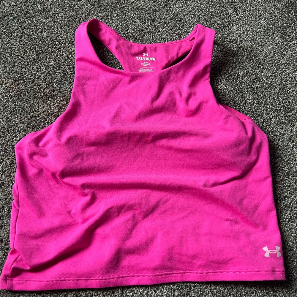 Under Armour Girl’s Pink Tank Top